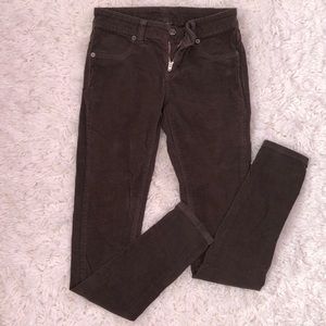 Brown/ Green LF Carmar Skinny Cords size 23